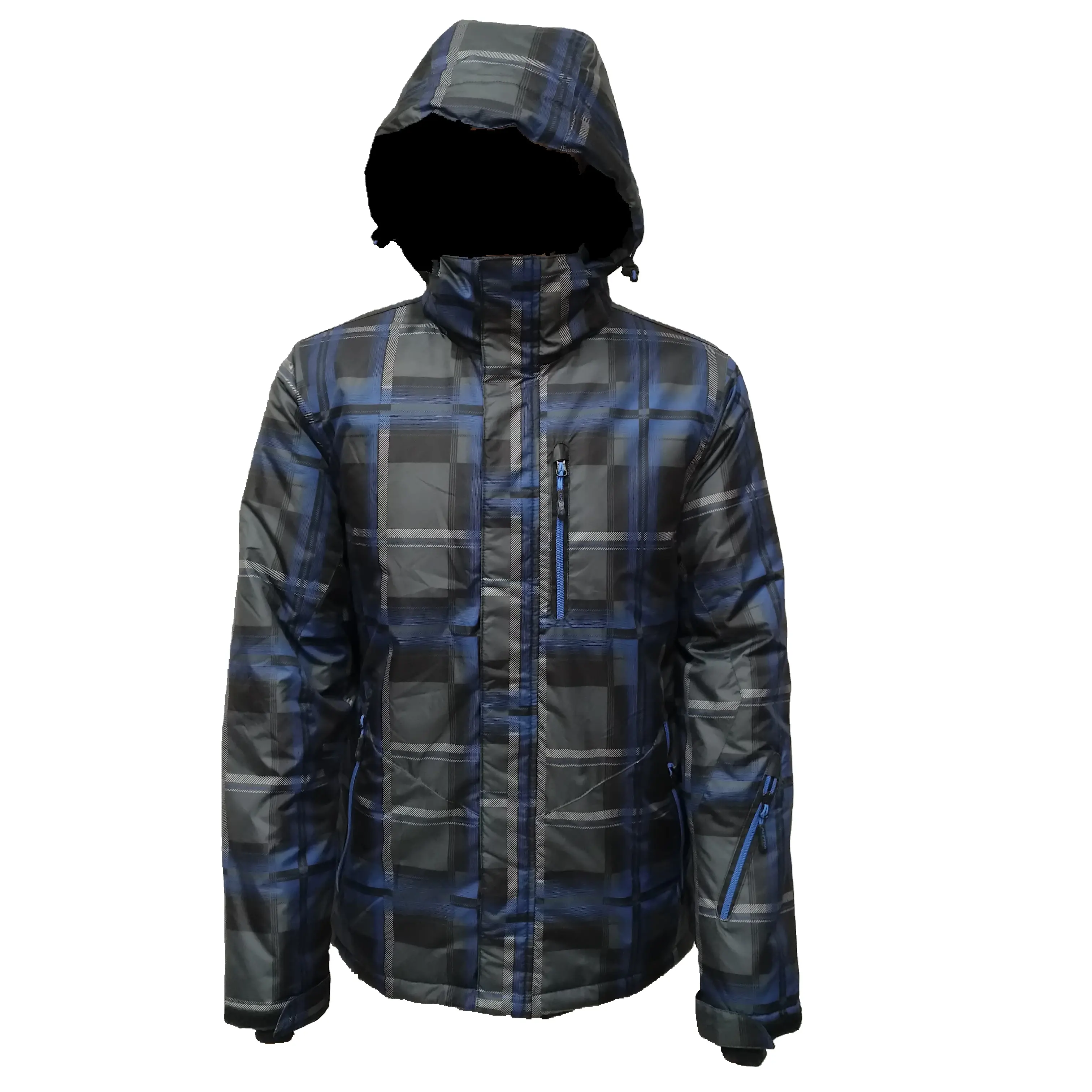 Caliente-mantener ladrillo acolchado impermeable con aislamiento térmico híbrido chaqueta abrigo de invierno ropa de invierno hielo adolescente hombre chaqueta acolchada