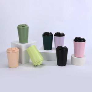 Custom Design Printed <b>Reusable</b> Stainless Steel Travel Colorful Mugs Double Wall Water 12oz Coffee <b>Cup</b> Wholesale - Product Image 6