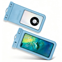 Étui de téléphone portable résistant à l'eau avec logo personnalisé sac à selfie pour voyage plongée natation pochette étanche pour téléphone portable