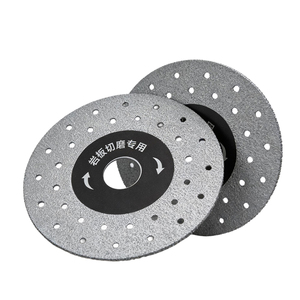 Disque de coupe diamanté ultra-mince de 1,0 mm, brasé sous vide, à pores, pour meuleuse d'angle, pour la découpe de dalles de roche, de pierre et de carreaux de céramique - Product Image 2