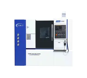 Fábrica de venda direta de máquina de fresagem zmat cnc/máquina de torno cnc/centro de torneamento 4 eixos (dt400)