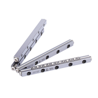 Rail de guidage linéaire à rouleaux à grande vitesse en acier neuf, bloc transversal, mouvement linéaire automatique, moteur PLC, roulement central, guide linéaire GS ZS