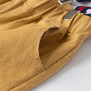 Pantalon pour enfants, nouveau modèle, pantalon bébé, jean kaki pour garçons avec bretelles, provenance Chine - Product Image 3