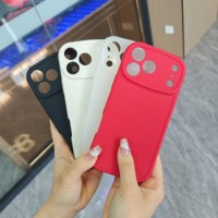 Nouvelle conception, style tendance, coque arrière antichoc en TPU souple, marque PRT, 4 couleurs, étui de téléphone pour 17ProMax/15 Pro Max/13/12