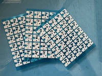 Durock Foam Switches Pads Poron Foam 0.5mm Switches Pad Keyboard Switches Sound Dampeners for Hot Swap Mechanical Keyboards