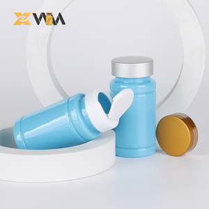 Hot Sale Blue PET Medicine Bottle 100-250ml 37mm Mouth Pharma Grade for Health Products Packaging - Product Image 6