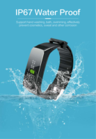 Alta precisión Bluetooth5.0 ANT + Monitor de ritmo cardíaco Pulsera Reloj inteligente SDK/API disponible