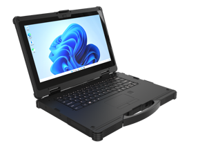 Ordinateur portable robuste 14 pouces 1000 Nits, Core i5-1235U, 16 Go de RAM, 256 Go SSD, 11 Pro, stockage remplaçable, ordinateur portable industriel RLX14 - Product Image 3