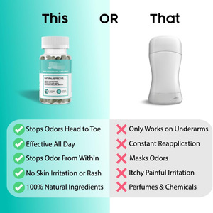 OEM Tiktok Venta caliente Fuente de fábrica Cápsula de clorofila con hoja de perejil orgánico Cuerpo Cápsulas mágicas Cápsula de clorofila - Product Image 4