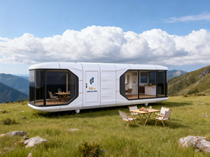 Hochwertiges S5-2 Smart AI Luxus Tiny House mit Smart-Home-System CE-Zertifizierung Kapselhaus - Product Image 5