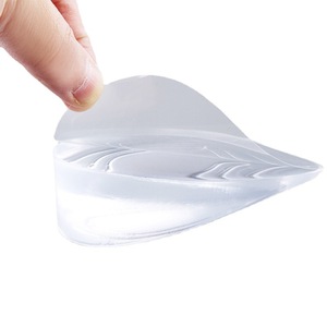 Semelles rehausseuses en silicone transparent élastique <span class=keywords><strong>à</strong></span> massage et antidérapantes pour hommes et femmes, fourniture directe usine - Product Image 3