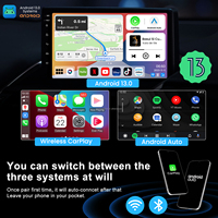 Boîtier CarPlay Android 13 sans fil Qualcomm 6125 8+128 Go 2025, adaptateur portable CarPlay Android Auto, boîte CarPlay Ai MMB