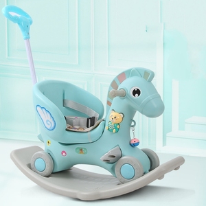 Fábrica al por mayor caballo balancín barato para niños/animales pequeños juguetes de plástico caballo balancín juguetes para niños - Product Image 2