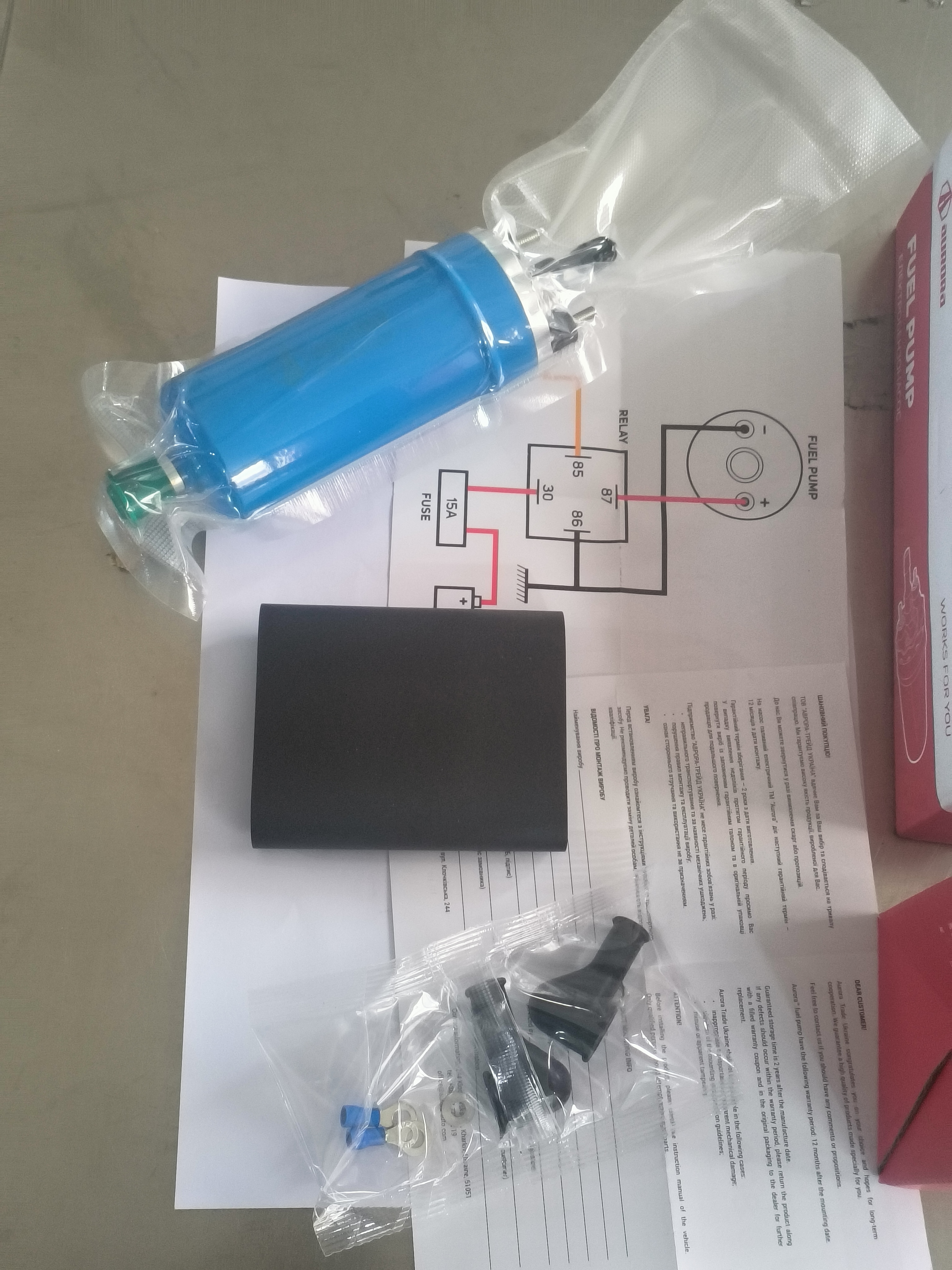 High Quality New 50.1139000-01 Fuel Pump for Car 50.1139000-01