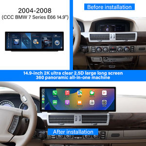 Écran de voiture <span class=keywords><strong>Android</strong></span> 14.9 pouces CCC 7 Series E66 Wireless CarPlay <span class=keywords><strong>AA</strong></span> Car DVD Player pour moniteur BMW 2004 - 2008 - Product Image 2