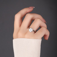Bijoux en Moissanite colorée VVS1 GRA 2/3/5/10CT, bagues de fiançailles en argent 925 pour femmes, cadeaux d'anniversaire de mariage
