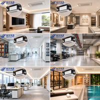 Déshumidificateur de plafond électrique réglable WETWELLS MCH-5.7G, nouvelle génération, 138L/D, pour toute la maison/sous-sol