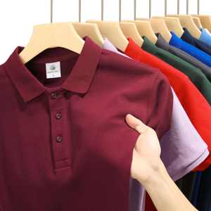 Service d'été OEM de broderie en coton biologique Polo personnalisé de haute qualité Chemises de loisirs et de vacances pour homme - Product Image 1