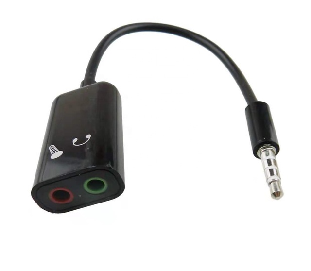 3.5mm Stereo Earphone Headphone Audio Y Splitter Jack 1 Female to 2 Male Adapter Cable