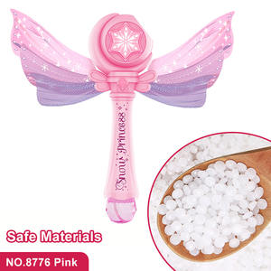 Varita <span class=keywords><strong>de</strong></span> Burbujas <span class=keywords><strong>de</strong></span> Princesa <span class=keywords><strong>de</strong></span> Doble Color (Rosa/Azul) <span class=keywords><strong>de</strong></span> Calidad LEZA BABY, Venta al por Mayor, Soplador <span class=keywords><strong>de</strong></span> 10 Orificios con Luces LED y Música - Product Image 5