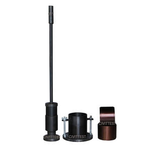 Alat Uji <span class=keywords><strong>Proctor</strong></span> Aspal <span class=keywords><strong>Manual</strong></span> Laboratorium ASTM D1559 EN 12697-10 4 inci 4.5KG Marshall <span class=keywords><strong>Compactor</strong></span> - Product Image 1