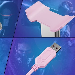 <span class=keywords><strong>Support</strong></span> pour <span class=keywords><strong>casque</strong></span> en alliage d'aluminium RGB avec 3 ports USB pour tous les casques, joueurs, PC <span class=keywords><strong>de</strong></span> jeu, accessoires pour écouteurs <span class=keywords><strong>de</strong></span> bureau - Product Image 3