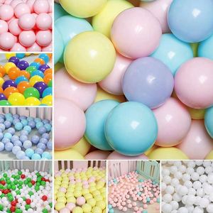 ลูกบอลพลาสติกสำหรับสนามเด็กเล่นเด็กเล็ก แบบหนา แข็งแรง สีสันสดใส ราคาถูก ขายส่ง - Product Image 3