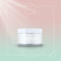 Pot en plastique PET pour crème visage, gommage, beurre corporel, 40g, 150g, 180g, avec couvercle facile à ouvrir, paroi épaisse, contenant cosmétique pour soins de la peau