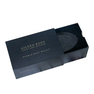 Custom Gold Stamping Luxury Sliding Box Cardboard Foam Insert Box for Perfume Essential Oil Packaging - Product Image 3