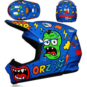 Novo Capacete Off-Road para Crianças, Adolescentes e Adultos, Casco em ABS, Aprovado pelo DOT, Para Todas as Estações, Fechamento Rápido, Motocross e Rally - Product Image 4