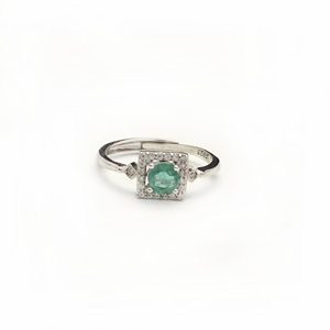 925 Sterling Silver Classic Eternity <strong>Ring</strong> <strong>Columbian</strong> Genuine <strong>Emerald</strong> Oval Cut Natural Gemstone Luxury Jewelry Gift for Mother's - Product Image 5