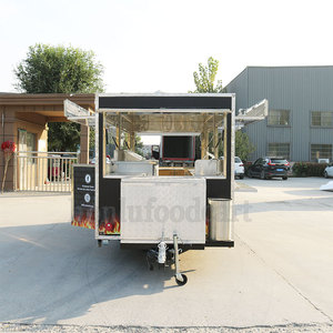 Remorque de nourriture rapide électrique, camions de glace, chariot à café, <span class=keywords><strong>pizza</strong></span>, <span class=keywords><strong>barbecue</strong></span> commercial - Product Image 6