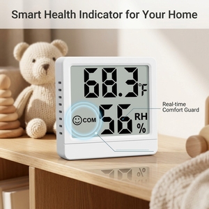 Mini thermomètre numérique et hygromètre d'intérieur/extérieur, haute précision, pour serre, <span class=keywords><strong>cave</strong></span> à <span class=keywords><strong>vin</strong></span>, humidificateur - Product Image 3