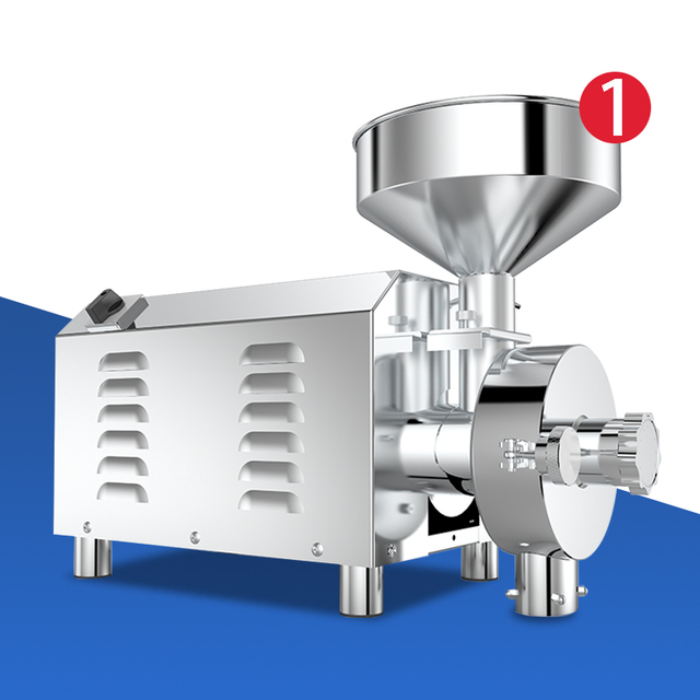 High Quality Fully Automatic Flour Mill Stainless Steel Electric Corn Powder Wheat Milling Machine for Factory