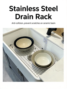 <span class=keywords><strong>Lavello</strong></span> da <span class=keywords><strong>Cucina</strong></span> in Ceramica Stile Americano a Doppia Vasca - <span class=keywords><strong>Lavello</strong></span> Semi-Incassato Resistente all'Ingiallimento con Doppia Vasca - Product Image 4