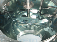 Machine d'émulsification sous vide, ligne de production de mayonnaise, équipement de mélange pour pâte de tomate, ketchup, liquides cosmétiques, mélangeur, agitateur