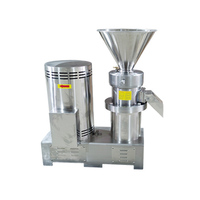 Machine à fabriquer du beurre de cacahuètes, moulin colloïdal pour pâte de pois chiches, broyeur de riz mouillé et de maïs pour chocolat