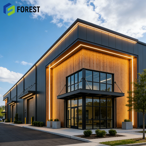 Bâtiment en structure métallique insonorisé et résistant au vent, solution tout-en-un modulaire, grand espace pour site minier, sectionnel - Product Image 1