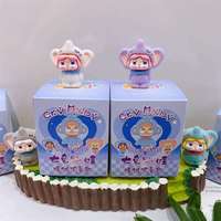 Caja Sorpresa de PVC con Figuras de Dibujos Animados de Frozen, Edición Limitada, Mini Muñeca Decorativa para Escritorio, Modelo de Moda para Fiestas de Cumpleaños