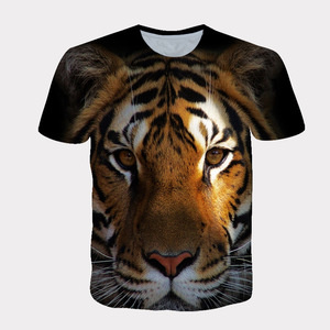 <span class=keywords><strong>เสื้อ</strong></span>ยืดพิมพ์<span class=keywords><strong>ลาย</strong></span> 3 มิติ <span class=keywords><strong>ลาย</strong></span>สัตว์ สิงโต <span class=keywords><strong>ช้าง</strong></span> สำหรับผู้ชาย ผู้หญิง เด็ก ไซส์ใหญ่ แขนสั้น - Product Image 4