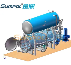 SUMPOT vibration water immerstion retort machinery