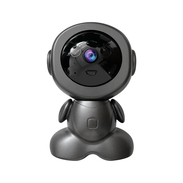 NEW Black Indoor Network CCTV Home Security Smart Robot Cam Wireless IP V380 Pro App  Babyphone Video Baby Monitor Camera WiFi