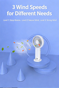 Ventilador de Bolsillo Recargable Mini de Verano al por Mayor, Ventilador Portátil Pequeño, Ventilador Eléctrico de Mano USB - Product Image 6