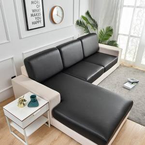 Housse de coussin imperméable en cuir Vente en gros Housse de canapé personnalisée Housse de protection de coussin de salon Coussin de siège décoratif pour la maison - Product Image 1