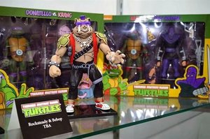 NECA 2017SDCC Set <span class=keywords><strong>BEBOP</strong></span> e ROCKSTEADY, Modellini Action Figure Snodabili - Product Image 5
