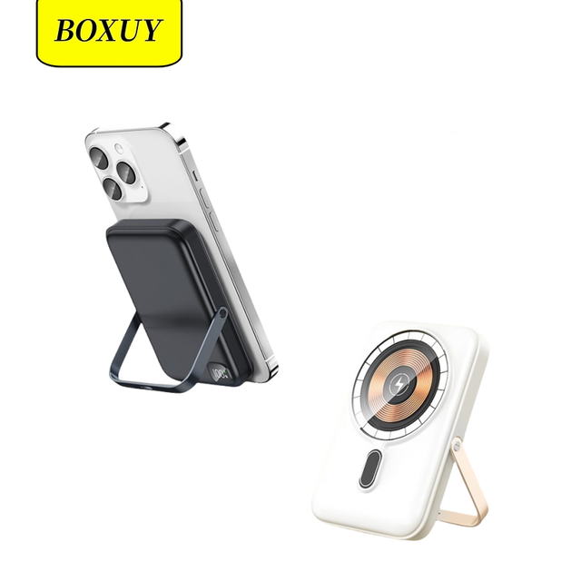 OEM Digital Display Fast Charging Battery Pack Magnetic 10000Mah Powerbank 10000mAh Small Mini Wireless Magnetic Power Bank for