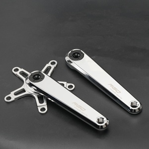 <span class=keywords><strong>Pédalier</strong></span> de vélo pliant RGO, petite plate-plate, manivelle creuse, dents à profil positif et négatif - Product Image 5