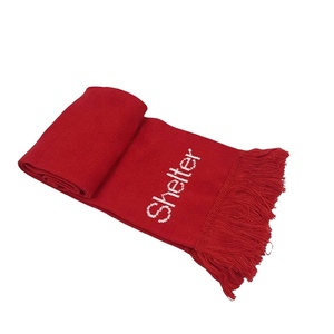 Bufanda Larga Roja de Moda para Invierno, para Mujer, Cómoda, Ideal para Regalos Empresariales y Promocionales, Venta al Por Mayor - Product Image 5