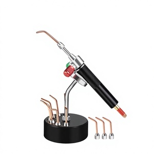 <span class=keywords><strong>Soplete</strong></span> de alta temperatura para soldadura de joyería con gas licuado, para soldar tuberías de cobre en aire acondicionado, con soporte de soldadura - Product Image 1