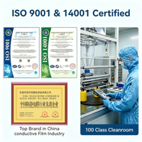 Sacs antistatiques colorés (bleu / rose / jaune) – Sacs ESD personnalisables thermoscellables à ouverture supérieure pour emballage électronique